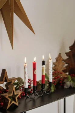 Kremmerhuset Adventstake Myra 25cm| Lysestaker|Julelys Og Lysestaker