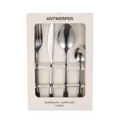 Kremmerhuset Bestikksett Antwerpen 4pk, sølv| Bestikk