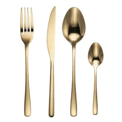 Kremmerhuset Bestikksett Antwerpen 4pk, gull| Bestikk