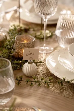 Kremmerhuset Bordkortholder julekule 4 pk| Servering|Juleservering