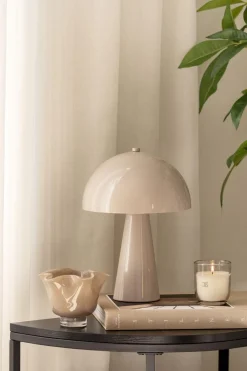Kremmerhuset Bordlampe Firenze 29 cm beige| Lamper