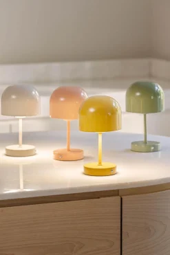 Kremmerhuset Bordlampe Napoli oppladbar 24 cm grønn| Lamper