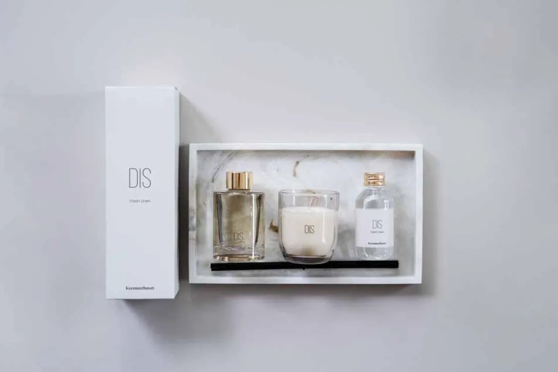 Kremmerhuset Duftlys DIS Fresh Linen| Duftlys