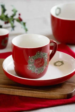 Kremmerhuset Eggeglass 4pk, Krans| Servering|Juleservering