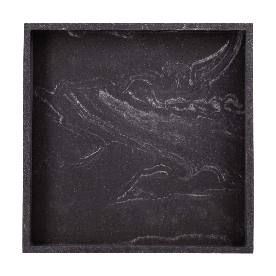 Kremmerhuset Fat marmor sort 25x25cm| Baderomsartikler