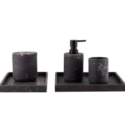 Kremmerhuset Fat marmor sort 25x25cm| Baderomsartikler