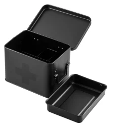 Kremmerhuset Førstehjelpskrin Sort| Bokser|Oppbevaring Og Kurver