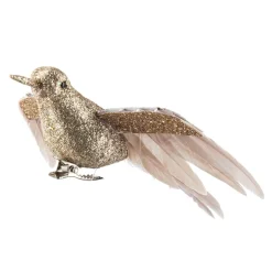 Kremmerhuset Fugl på klype kolibri| Julepynt|Julekuler