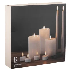 Kremmerhuset Gaveeske LED 10 pk| Ledlys|Telys