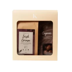 Kremmerhuset Gavepakke Aroma kaffe + cognac kuler| Mat Og Drikke|Gavetips