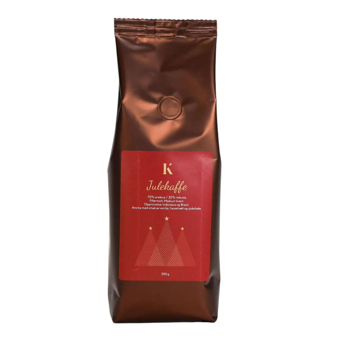 Kremmerhuset Gavepakke Julekaffe & sjokoladekuler gull| Mat Og Drikke|Gavetips