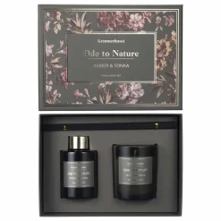 Kremmerhuset Gavesett Ode to Nature Amber & Tonka| Duftpinner|Gavetips
