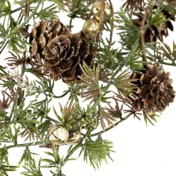 Kremmerhuset Girlander sedertre med snø| Kunstige Blomster|Juletrær Og Julegrønt