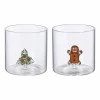 Kremmerhuset Glass Christmas 2pk| Glass|Juleservering