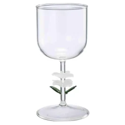 Kremmerhuset Glass Hvit blomst| Glass