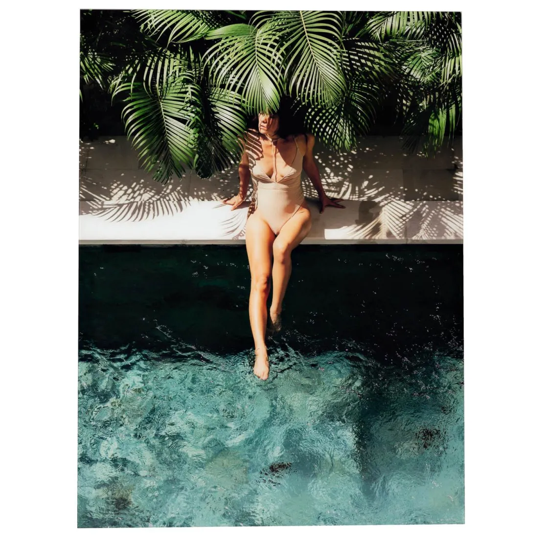 Kremmerhuset Glassbilde Basseng 60x80| Veggbilder