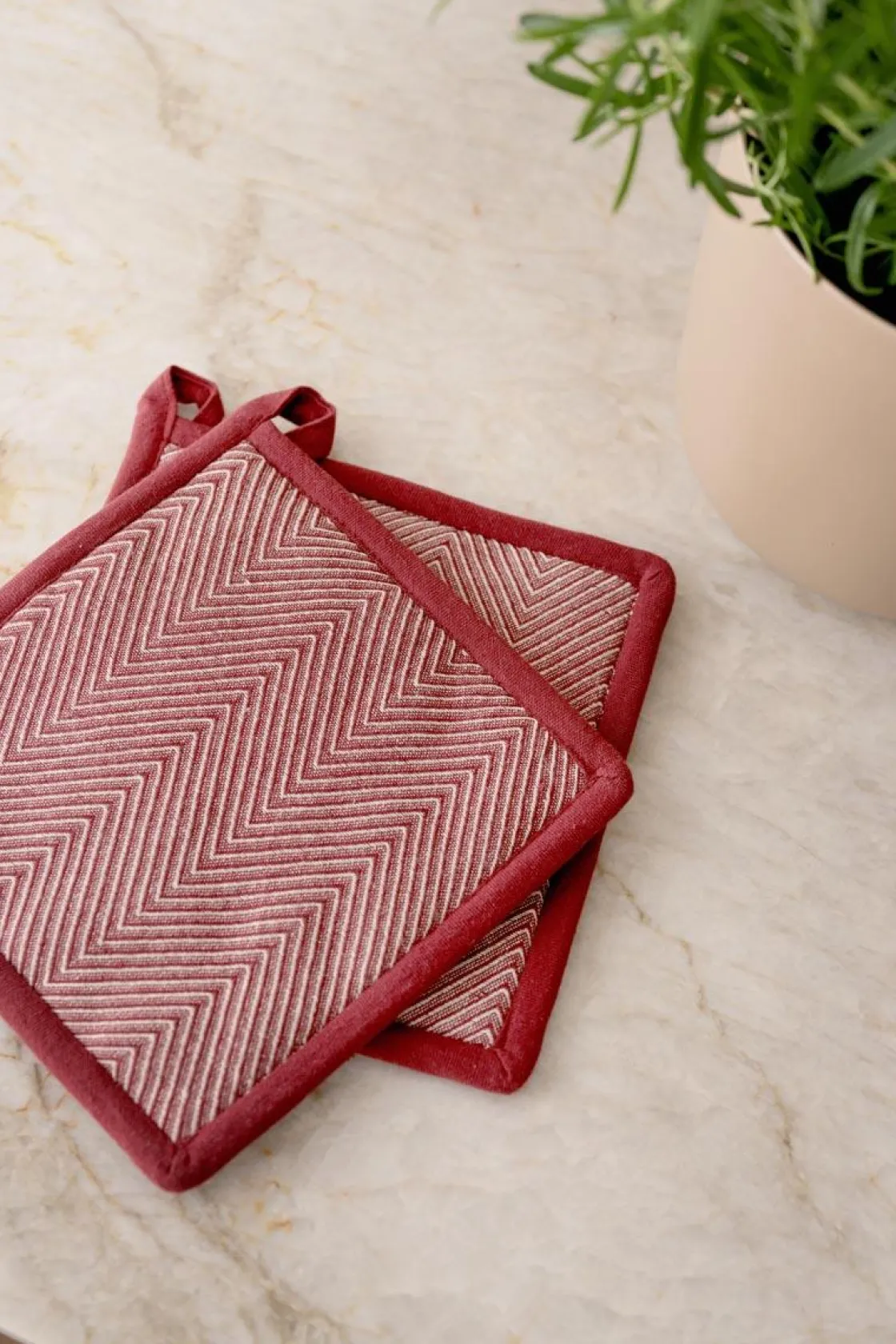 Kremmerhuset Gryteklut Herringbone 2 pk| Annen Tekstil|Kjøkkentekstil