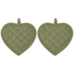 Kremmerhuset Gryteklut hjerte S/2| Annen Tekstil|Kjøkkentekstil