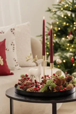 Kremmerhuset Hjort Hvit| Julepynt