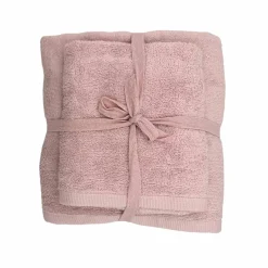Kremmerhuset Håndklesett 2 pk rosa| Annen Tekstil|Baderomsartikler