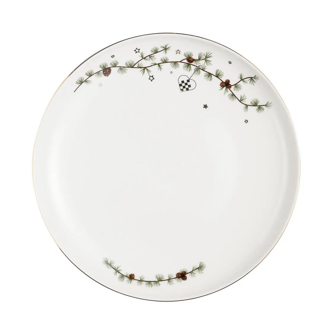 Kremmerhuset Holmen - Julehjerte Asjett| Servise|Juleservering