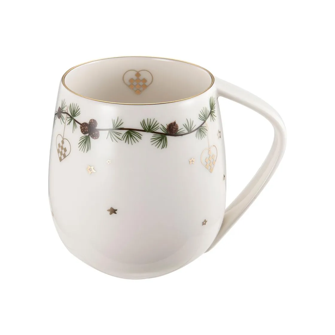 Kremmerhuset Holmen - Julehjerte Krus| Krus|Servise