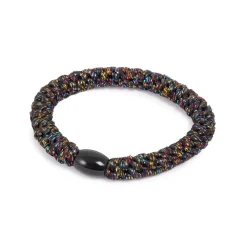 Kremmerhuset Hårstrikk, glitter, sort| Hårstrikk