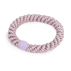 Kremmerhuset Hårstrikk Lavendel m/lilla perle| Hårstrikk