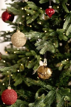 Kremmerhuset Julekule Beauty med sløyfe| Julekuler