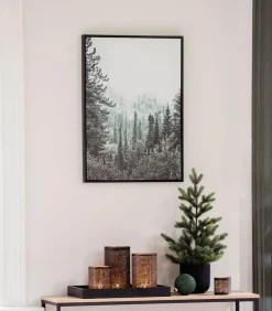 Kremmerhuset Julekule glitter perle 10cm grønn| Julekuler