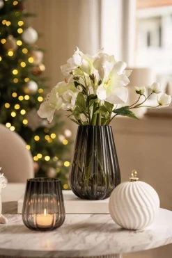 Kremmerhuset Julekule krukke hvit| Gavetips|Julepynt