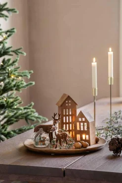 Kremmerhuset Kanelhus 16,5 cm| Julepynt|Lykter