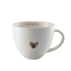 Kremmerhuset Kopp Love is love, gull| Krus