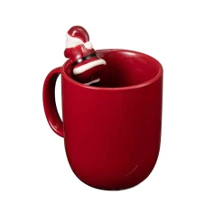 Kremmerhuset Kopp med nisse på kanten| Krus|Juleservering