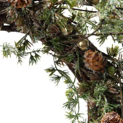 Kremmerhuset Krans Sedertre| Kunstige Blomster|Juletrær Og Julegrønt