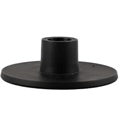 Kremmerhuset Kronelysestake lana sort 10 cm| Lysestaker