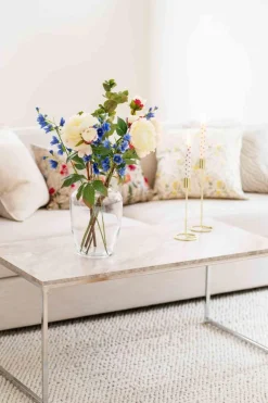 Kremmerhuset Kronelysestake Lea gull 28,5 cm| Lysestaker