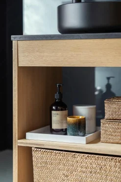 Kremmerhuset Krukke med lokk marmor beige| Baderomsartikler