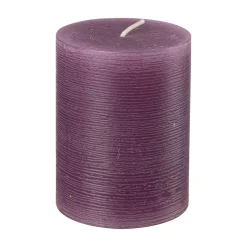 Kremmerhuset Kubbelys 9 cm, lilla| Kubbelys|Julelys Og Lysestaker