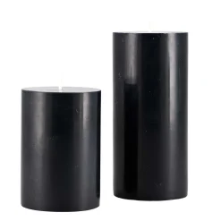 Kremmerhuset Kubbelys 100% stearin 10 cm Sort| Kubbelys