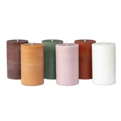 Kremmerhuset Kubbelys 100% stearin 10cm hvit| Kubbelys