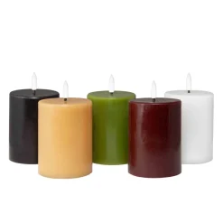 Kremmerhuset Kubbelys LED 12,5 cm bordeaux| Ledlys|Kubbelys