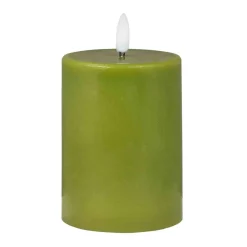 Kremmerhuset Kubbelys LED 12,5 cm grønn| Ledlys|Kubbelys