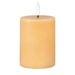 Kremmerhuset Kubbelys LED 12,5 cm karamell| Ledlys|Kubbelys