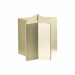 Kremmerhuset Kubbelys stjerne 7,5cm gull| Kubbelys|Julelys Og Lysestaker