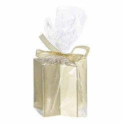 Kremmerhuset Kubbelys stjerne 7,5cm gull| Kubbelys|Julelys Og Lysestaker