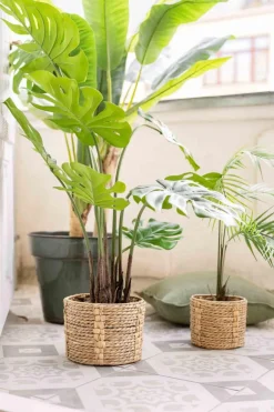 Kremmerhuset Kurv Mona rund sett 18/23cm| Oppbevaring Og Kurver