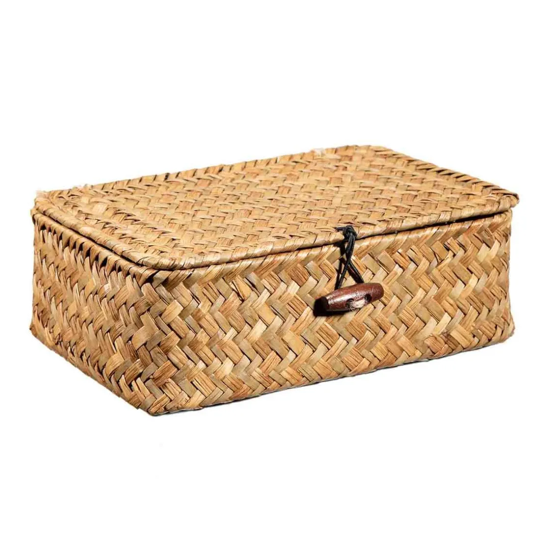 Kremmerhuset Kurv Tage med lokk liten| Oppbevaring Og Kurver|Baderomsartikler