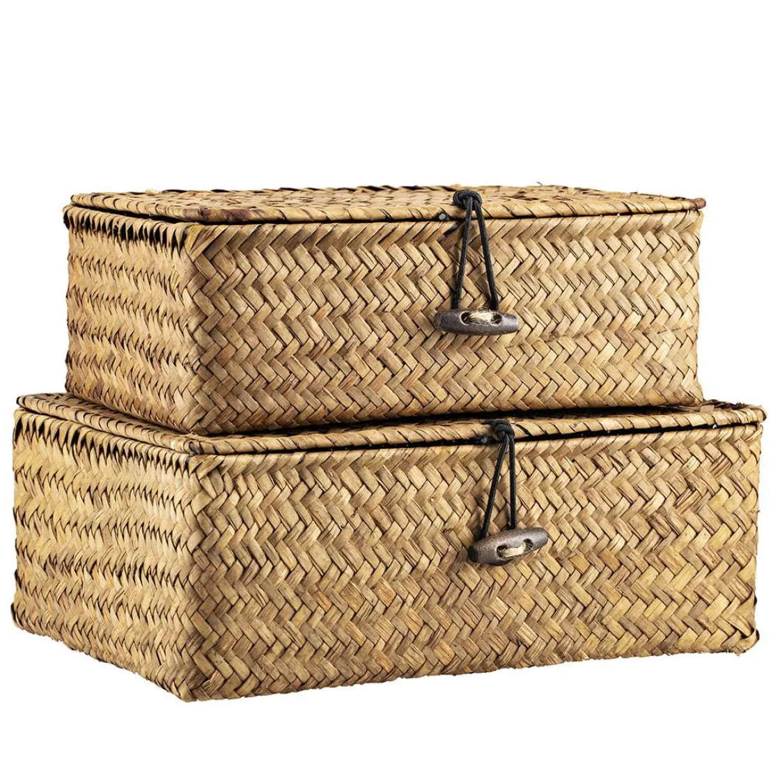 Kremmerhuset Kurv Tage med lokk liten| Oppbevaring Og Kurver|Baderomsartikler