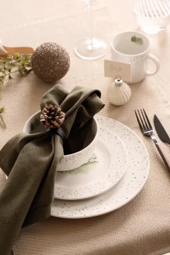 Kremmerhuset Løper Gold 35x100cm| Duker, Spisebrikker, Brikker Og Løpere|Juletekstil